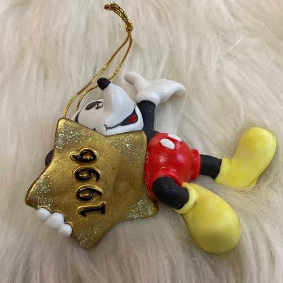 Enesco Mickey & Co. ‘Mickey on Star’ 1996 Hanging Ornament Walt Disney - Picture 17 of 17